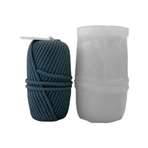 Schöne Wollsäule Kerze Crafting Silicon Form Personalisierte Heimatkoration Aromatherapie Kerzen Silikon Kreative Kerze von Ddujbtp