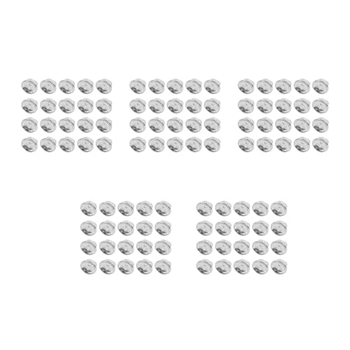 Set mit 20 modischen Perlenkappen mit zwei Löchern, stilvolle Halskette und Enden, Verbindungsstück, Schmuckherstellung, elegante Ohrring-Stabilisatoren von Ddujbtp