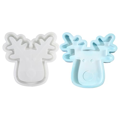 Silikonform für Weihnachten, Hirschform, Servierplatte, Epoxidharz, Schmuck, Aufbewahrung, Party, Dekoration, kreatives Tablett Silikonform für Weihnachten, Hirschform, Servierplatte, Epoxidharz, Schmuck, Aufbewahrung, Party, Dekoration, kreatives Tablett von Ddujbtp