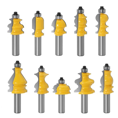 12mm Schaftarchitekturformhand -Handlaufrouter -Bits Set -Gehäuse Basis CNC Line Holzbearbeitungsschneider Gesichtsmühle 12mm Schaftarchitekturformhand -Handlaufrouter -Bits Set -Gehäuse Basis CNC Line Holzbearbeitungsschneider Gesichtsmühle von Ddyspan