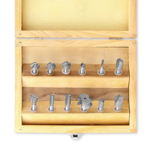 12pcs 6mm Shank Router Bit Set Holzbearbeitungswerkzeuge Gerade Schnitzschlitz Rundbits Carbide Holzfräsenschneider 12pcs 6mm Shank Router Bit Set Holzbearbeitungswerkzeuge Gerade Schnitzschlitz Rundbits Carbide Holzfräsenschneider von Ddyspan