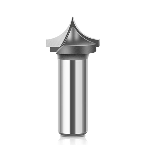 1pc 12mm Schaftholzbearbeitungsspitze Schnitzrouter Bit Trimmmaschine Router Bit Runding Router Bit Fräsenschneider,12x38.1mm von Ddyspan