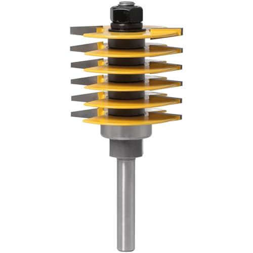 1pc 8mm 12 Mm 1/2in Shank e 2 Zähne Verstellbare Fingergelenk Router Bit Tenon Cutter,8mm Schaft von Ddyspan