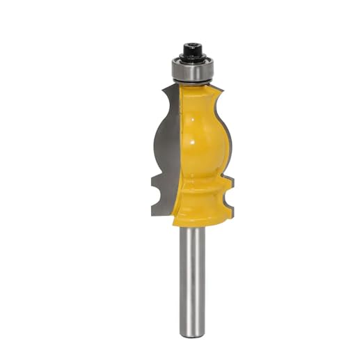 1pc 8mm Schaft Architektonisch Zementiertes Carbidformrouter Bit Trimming Holzfräsenschneider Für Holzschneider von Ddyspan