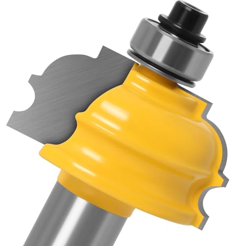 1pc Architekturformes Router -Bit - 1/2 "Schaft 12mm Schaftleitungsmesser Holzbearbeitungsschneider Zapfen Cutter Für Holzbearbeitungswerkzeuge,12,7 Mm Schaft von Ddyspan