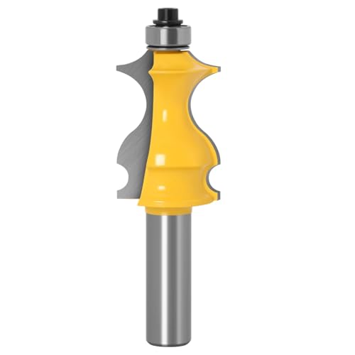 1pc Router Bit 1/2 "12 -mm -Schaftleitungsmesser Holzbearbeitungsschneider Tenon Cutter Für Holzbearbeitungswerkzeuge,12,7 Mm Schaft von Ddyspan