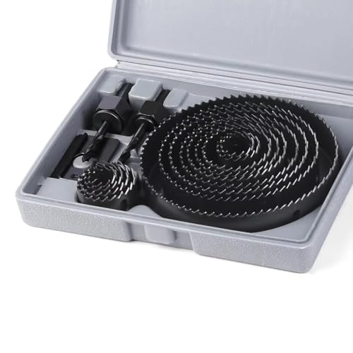 5/8/13pcs Lochsägen Kit Drill Bit 19-127 Mm Lochschneider Für Weiche Holzplattenputzbrett,13pcs 19-127mm von Ddyspan
