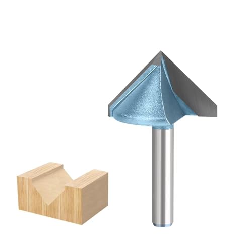 6 Mm 1/4in Schaft Links Rechts 90 Grad V Rillen -Vorlage Router Bitrouter,6x32x90 R 6 Mm 1/4in Schaft Links Rechts 90 Grad V Rillen -Vorlage Router Bitrouter,6x32x90 R von Ddyspan