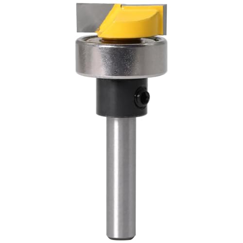6mm Schaft 1/4 "Schaftvorlage Trim Router Bit - Bodenreinigung 3/4" W X 1/4 "H Holzbearbeitung Cutter Tenon Cutter Für Holzarbeiten,6X19.05X6.35 von Ddyspan