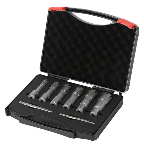 6pcs Durchmesser 16mm-26mmx35 Mm TCT Ringcencen Cutter Mit 3/4 "Schaft, Carbid-Legierungs-Kernbohrer, Metalllochsäge von Ddyspan