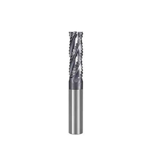 Ddyspan 8-12-16mm Schruppfräser 4 Flöten Superbeschichtung HSS Fräser CNC-Fräser Für Holz-/Aluminium-/Stahlwerkzeuge,12xT12x35x85L von Ddyspan