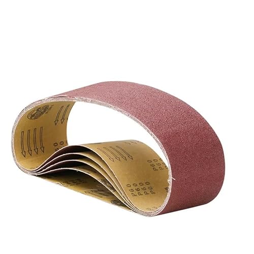 Ddyspan 915x100mm Schleifergürtel Schleifgürtelschleifer Ansatzmühle Politur Accessoire Holzmetallpolier,5PCS P180 von Ddyspan