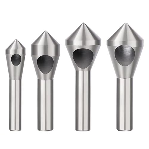 Ddyspan HSS -Abgrenzungsschneider Countersink Drill Bits Glattes Loch Metall 90 Grad Runde Schaftlochschneider Für Die Metallbearbeitung von Ddyspan