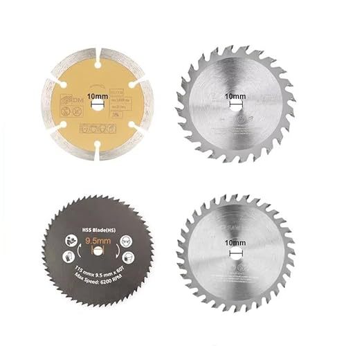 Ddyspan Holzsägenklinge 115 Mm Carbid Specked TCT Sägescheibe Für Holzbearbeitung PVC Plastikschneidscheibe Kreisförmige Sägeblatt Klinge von Ddyspan