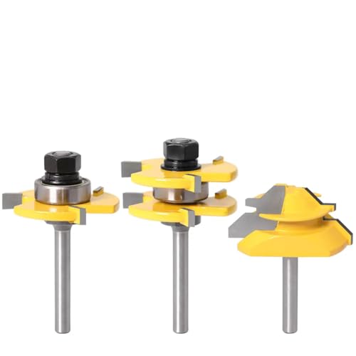 Zunge Und Rillen -Router -Werkzeugwerkwerk 1/4 '' Shank Mit 45 ° Lock -Gehrung 1/4 '' 6mm Schaft Fester Stahl,6mm Schaft Zunge Und Rillen -Router -Werkzeugwerkwerk 1/4 '' Shank Mit 45 ° Lock -Gehrung 1/4 '' 6mm Schaft Fester Stahl,6mm Schaft von Ddyspan