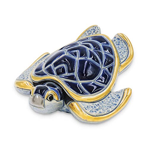 KHARMA LIVING De Rosa Rinconada Scultura in Ceramica F129 Tartaruga Marina D1803 von De Rosa Rinconada
