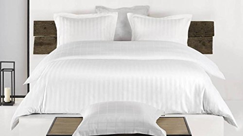 De Witte Lietaer Bettwäsche Zygo Bettbezug + 2 Kissenbezüge mit Lenkrad gekämmte Baumwolle weiß 260 x 220 cm De Witte Lietaer Bettwäsche Zygo Bettbezug + 2 Kissenbezüge mit Lenkrad gekämmte Baumwolle weiß 260 x 220 cm von De Witte Lietaer