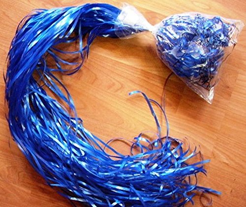 DeCoArt... 50 Ballonverschlüsse blau * Made in Germany * Luftballonabbinder Polyband blau mit Verschluss - für Helium (Ballongas) und DeCoArt-Gebrauchsanweisung von DeCoArt... by Kathrin Friedenstab-Maschner