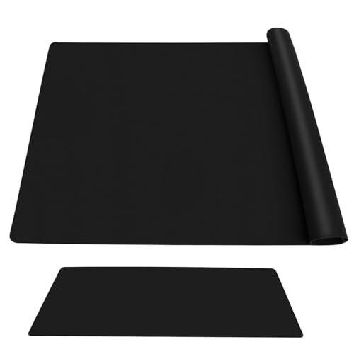 DeJivsin Silikonmatte 70 x 50 cm Schwarz, Malunterlage für Kinder, Knetunterlage, Tischmatte, Bastelunterlage Kinder, Epoxidharz Handwerk, Weit Bastelmatte für Epoxidharz Handwerk Schmuckherstellung DeJivsin Silikonmatte 70 x 50 cm Schwarz, Malunterlage für Kinder, Knetunterlage, Tischmatte, Bastelunterlage Kinder, Epoxidharz Handwerk, Weit Bastelmatte für Epoxidharz Handwerk Schmuckherstellung von DeJivsin