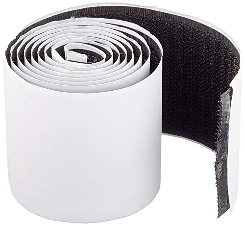 Delock Klettband selbstklebend mit Haft- und Flauschband L 1 m x B 50 mm schwarz von DeLOCK