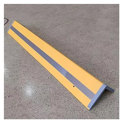 Eckschutz, Schachtel-Eckschützer, 1 cm dicke PU-Säule for Lager, reflektierende Werkstätten, Werkstatt, Erdgeschoss, Garage, Wandeckenschutz (Farbe: Grau, Größe: 10 Stück) ( Color : Yellow , Size : 4p von DeUyo