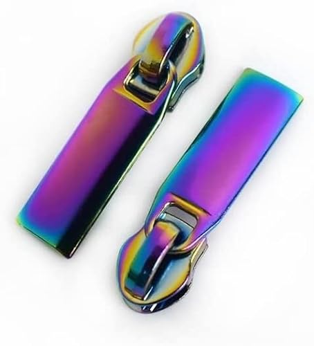 Reißverschlusszug, Reißverschluss-Reparaturset, 10 Stück Metall-Reißverschlussschieber for 5# Nylon-Reißverschlüsse, Kleidungsstück-Reißverschlüsse, Kopfzieher, Taschen-Reparatur-Sets, DIY-Nähzubehör von DeUyo