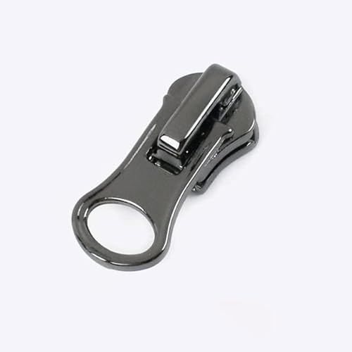 Reißverschlusszug, Reißverschluss-Reparaturset, 5 Stück 3# 5# 8# Reißverschlussschieber for Metall-Reißverschlüsse, Abzieher, Tasche, Kleidungsstück, Dekor, Reißverschlüsse, Reparaturset, DIY-Nähzubeh von DeUyo