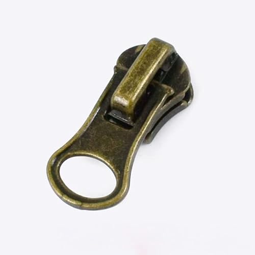 Reißverschlusszug, Reißverschluss-Reparaturset, 5 Stück 3# 5# 8# Reißverschlussschieber for Metall-Reißverschlüsse, Abzieher, Tasche, Kleidungsstück, Dekor, Reißverschlüsse, Reparaturset, DIY-Nähzubeh von DeUyo