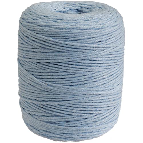 DéVa Makramee Garn - 2mm x 300m Länge - Makramee Band aus 100% Baumwolle hellblau DéVa Makramee Garn - 2mm x 300m Länge - Makramee Band aus 100% Baumwolle hellblau von DéVa