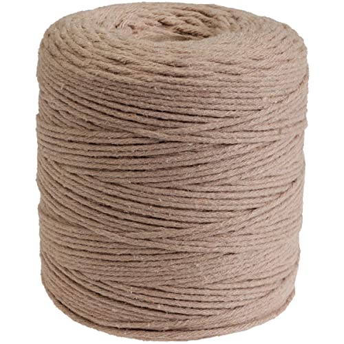 DéVa Makramee Garn - 2mm x 300m Länge - Makramee Band aus 100% Baumwolle natur DéVa Makramee Garn - 2mm x 300m Länge - Makramee Band aus 100% Baumwolle natur von DéVa