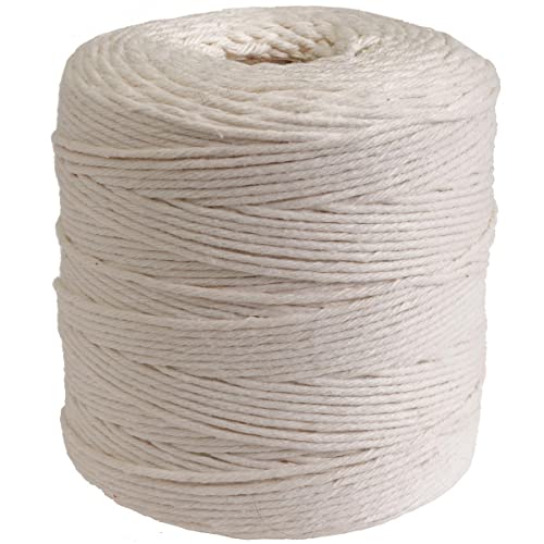 DéVa Makramee Garn - 2mm x 300m Länge - Makramee Band aus 100% Baumwolle weiß DéVa Makramee Garn - 2mm x 300m Länge - Makramee Band aus 100% Baumwolle weiß von DéVa
