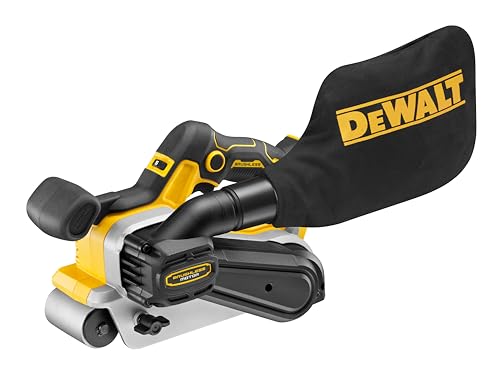 DEWALT Akku-Bandschleifer DCW220NT-XJ 18V, Schleifmaschine, Akku-Schleifgerät, 75x533mm Bandgröße von DeWalt