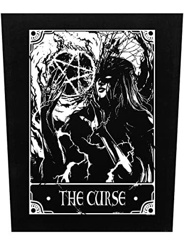 Deadly Tarot The Curse Rücken Patch Schwarz 29.5x36cm von Deadly Tarot