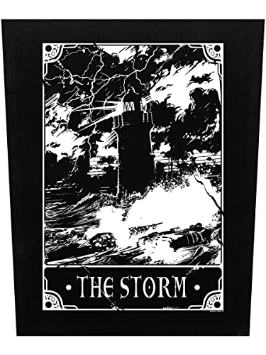 Deadly Tarot The Storm Rücken Patch Schwarz 29.3x36cm Deadly Tarot The Storm Rücken Patch Schwarz 29.3x36cm von Deadly Tarot