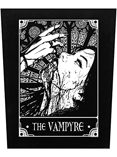 Deadly Tarot The Vampyre Backpatch Schwarz 29.5x36cm Deadly Tarot The Vampyre Backpatch Schwarz 29.5x36cm von Deadly Tarot