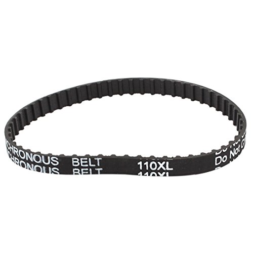 DealMux 110XL 031 55 Zähne 7,9 mm Breite Gummitrockner Zahnriemen Schwarz, 11 Zoll Länge, Zinklegierung DealMux 110XL 031 55 Zähne 7,9 mm Breite Gummitrockner Zahnriemen Schwarz, 11 Zoll Länge, Zinklegierung von DealMux