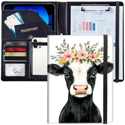 Padfolio/Portfolio-Ordner, Klemmbrett, personalisiertes Leder-Portfolio, Padfolio mit Lebenslauf-Dokumenten, Organizer, Briefgröße, A4, Schreibblock, Visitenkartenhalter für Männer und Frauen Padfolio/Portfolio-Ordner, Klemmbrett, personalisiertes Leder-Portfolio, Padfolio mit Lebenslauf-Dokumenten, Organizer, Briefgröße, A4, Schreibblock, Visitenkartenhalter für Männer und Frauen von Decahouy