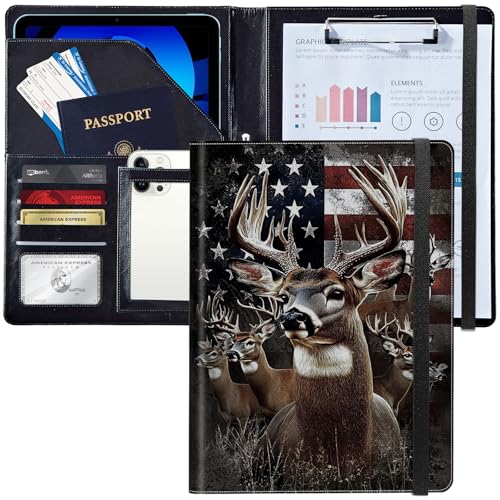 Padfolio/Portfolio-Ordner, Klemmbrett, personalisiertes Leder-Portfolio, Padfolio mit Lebenslauf-Dokumenten, Organizer, Briefgröße, A4, Schreibblock, Visitenkartenhalter für Männer und Frauen Padfolio/Portfolio-Ordner, Klemmbrett, personalisiertes Leder-Portfolio, Padfolio mit Lebenslauf-Dokumenten, Organizer, Briefgröße, A4, Schreibblock, Visitenkartenhalter für Männer und Frauen von Decahouy