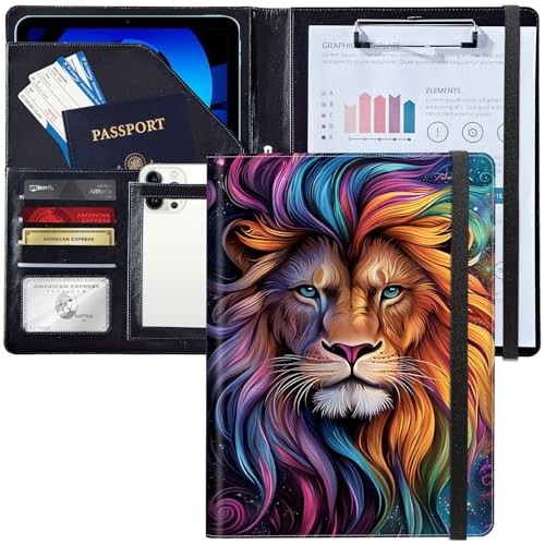Padfolio/Portfolio-Ordner, Klemmbrett, personalisiertes Leder-Portfolio, Padfolio mit Lebenslauf-Dokumenten, Organizer, Briefgröße, A4, Schreibblock, Visitenkartenhalter für Männer und Frauen Padfolio/Portfolio-Ordner, Klemmbrett, personalisiertes Leder-Portfolio, Padfolio mit Lebenslauf-Dokumenten, Organizer, Briefgröße, A4, Schreibblock, Visitenkartenhalter für Männer und Frauen von Decahouy