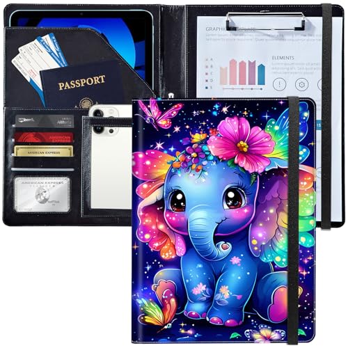 Padfolio/Portfolio-Ordner, Klemmbrett, personalisiertes Leder-Portfolio, Padfolio mit Lebenslauf-Dokumenten, Organizer, Briefgröße, A4, Schreibblock, Visitenkartenhalter für Männer und Frauen Padfolio/Portfolio-Ordner, Klemmbrett, personalisiertes Leder-Portfolio, Padfolio mit Lebenslauf-Dokumenten, Organizer, Briefgröße, A4, Schreibblock, Visitenkartenhalter für Männer und Frauen von Decahouy