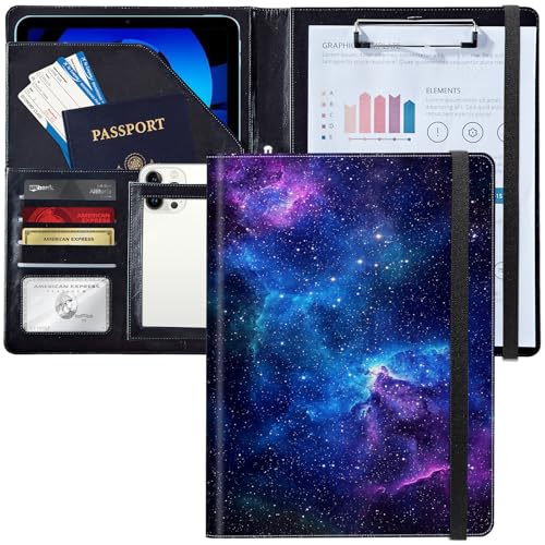 Padfolio/Portfolio-Ordner-Klemmbrett, personalisiertes Leder-Portfolio, Padfolio mit Lebenslauf-Dokumenten, Organizer, Briefgröße, A4, Schreibblock, Visitenkartenhalter für Männer und Frauen Padfolio/Portfolio-Ordner-Klemmbrett, personalisiertes Leder-Portfolio, Padfolio mit Lebenslauf-Dokumenten, Organizer, Briefgröße, A4, Schreibblock, Visitenkartenhalter für Männer und Frauen von Decahouy