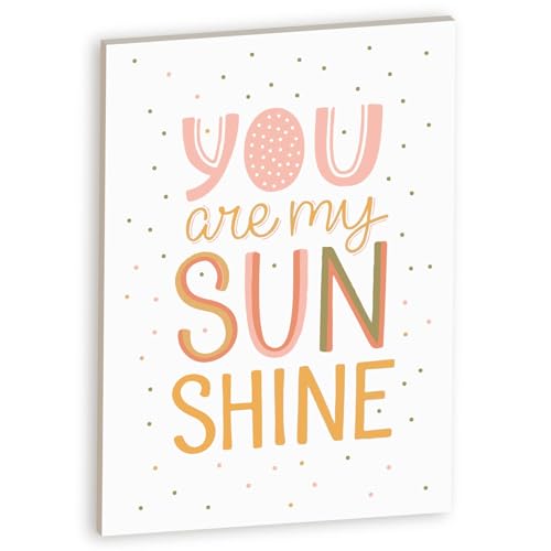 Declea Dekoschild aus Holz Kids You are my sunshine, Holzformen zum Aufhängen oder Aufstellen, Dekoration für das Kinderzimmer, Holzdekoration für Kinder, Design Declea Dekoschild aus Holz Kids You are my sunshine, Holzformen zum Aufhängen oder Aufstellen, Dekoration für das Kinderzimmer, Holzdekoration für Kinder, Design von Declea
