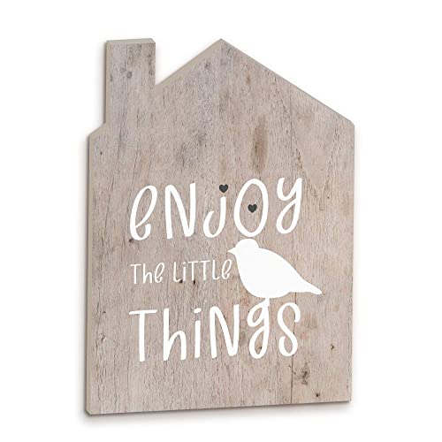 Enjoy The Little Things Holzdekoration, handgefertigte Holzformen, eine originelle Idee zur Dekoration des Hauses, zum Aufhängen oder Aufstellen Enjoy The Little Things Holzdekoration, handgefertigte Holzformen, eine originelle Idee zur Dekoration des Hauses, zum Aufhängen oder Aufstellen von Declea