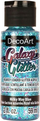 Deco Art DGG05-30 DecoArt Galaxy Glitzer, blau, 59ml von DecoArt