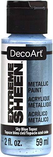 Deco Art DPM25-30 Acrylfarbe für Kunst und Handwerk, Himmelblauer Topas, Einheitsgröße von Deco Art