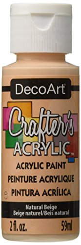 Deco Art Acrylfarbe, Naturbeige (Fleisch), 59 ml (1er Pack) von DecoArt