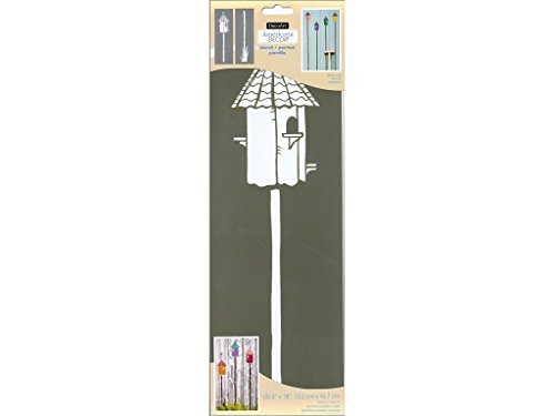 Decoart DECADS-K.302 Deko Schablone 6x18 Vogelhaus Americana Deko Schablone 6x18 Vogelhaus Decoart DECADS-K.302 Deko Schablone 6x18 Vogelhaus Americana Deko Schablone 6x18 Vogelhaus von Deco Art