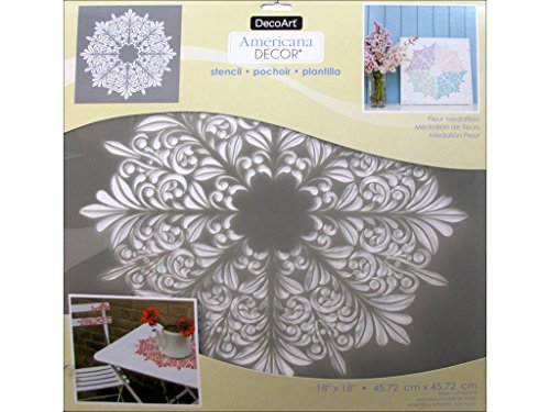 Decoart DECADS-K.414 Decor Stencil 18x18 Fmedalln Americana Stencil 18x18 Fmedallion Decoart DECADS-K.414 Decor Stencil 18x18 Fmedalln Americana Stencil 18x18 Fmedallion von DecoArt