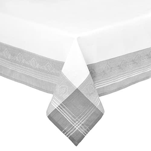 Deco Mex HZ7857603250 Mellie Tischdecke 150x250cm weiß, grau Deco Mex HZ7857603250 Mellie Tischdecke 150x250cm weiß, grau von Deco Mex