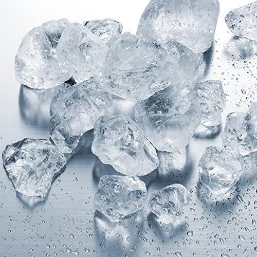 Deco Woerner Crushed Ice Lebensmittel-Attrappe Fakefood Kunsteis 20-40mm klar 1 kg aus Glas von Deco Woerner